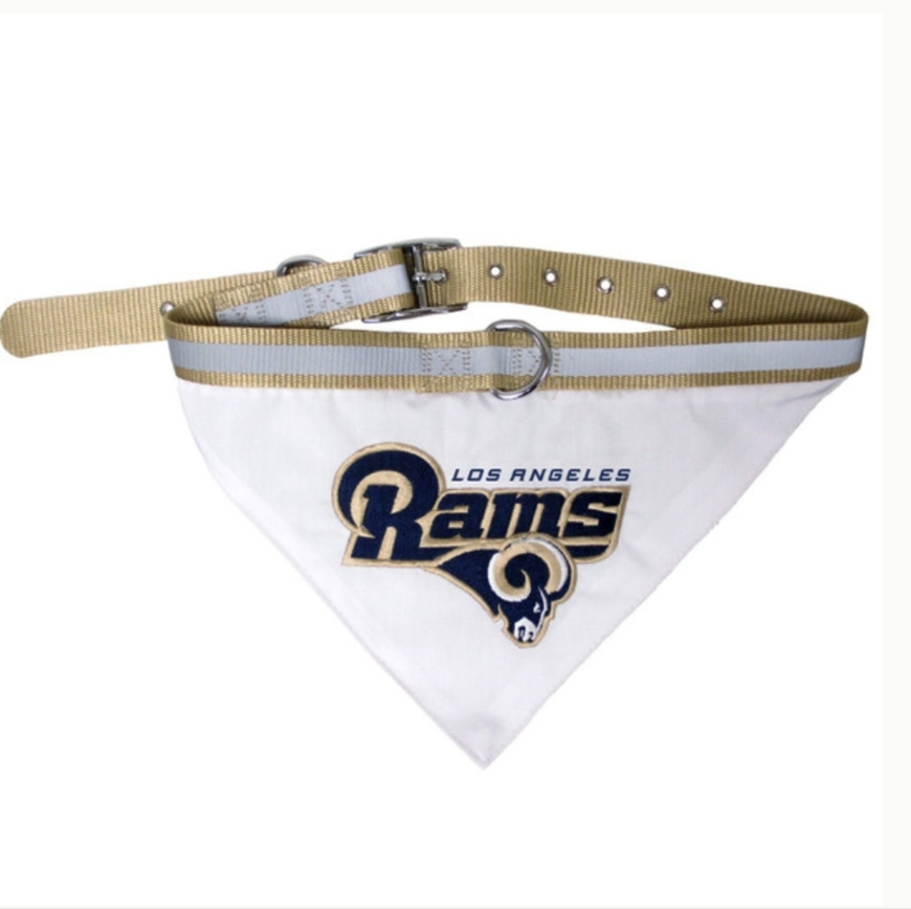 Los Angeles Rams Officially Licensed NFL Collar Bandana